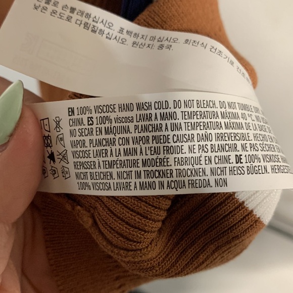 ENDLESS ROSE WOMENS STRIPED SWEATER DRESS BELL SLEEVE SMALL - Picture 5 of 7